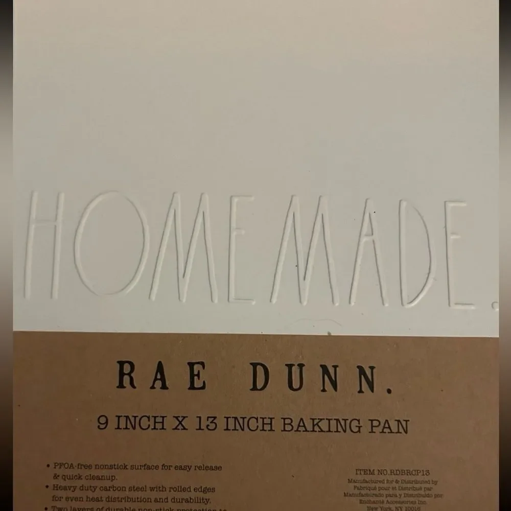 Rae Dunn Homemade Baking Pan 9x13